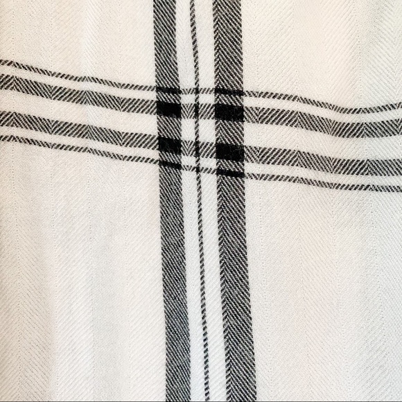 Rails Hunter White Jet Flannel Long Sleeve Shirt - Picture 6 of 16